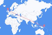 Flights from Rabaul to Glasgow
