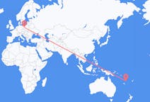 Flights from Port Vila, Vanuatu to Poznań, Poland