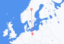 Flights from Zielona Góra, Poland to Östersund, Sweden