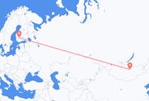 从乌兰巴托飞往坦佩雷的航班