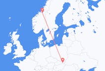 Flights from Košice, Slovakia to Trondheim, Norway