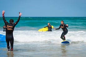 Aloittelijan surffauskokemus Newquayssa