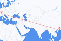 Flyg från Macau, Macau till Bern, Schweiz
