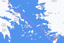 Fly fra Volos til Rhodes