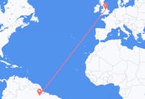 Flyreiser fra Altamira, Brasil til Nottingham, England
