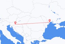 Flyreiser fra Odessa, Ukraina til Zagreb, Kroatia