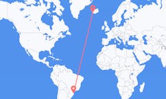 Vuelos de Navegantes, Brasil a Reikiavik, Islandia
