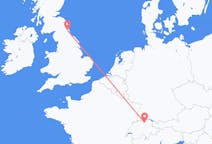 Flights from Zürich, Switzerland to Newcastle upon Tyne, the United Kingdom