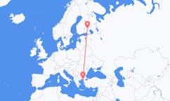 Flights from Savonlinna, Finland to Alexandroupoli, Greece