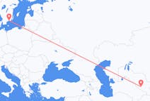 Flyreiser fra Bukhara, til Karlskrona
