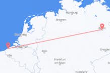 Flyrejser fra Ostend, Belgien til Berlin, Tyskland