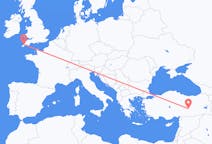 Flights from Malatya, Turkey to Newquay, the United Kingdom