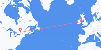 Flights from Canada to Ireland