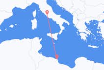 Vluchten van Misurata naar Rome