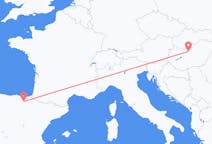 헝가리 부다페스트에서 출발해 스페인 비토리아-가스테이즈에게(으)로 가는 항공편