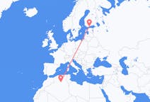 Flyg från Ghardaïa till Helsingfors