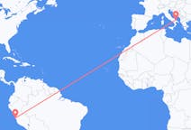 Flyreiser fra Lima, til Bari