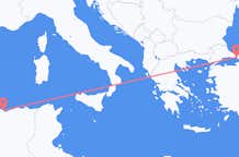 Flyg från Béjaïa, Algeriet till Istanbul, Turkiet