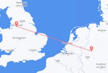 Flyreiser fra Manchester, England til Dortmund, Tyskland