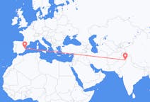 Flights from Sialkot, Pakistan to Valencia, Spain