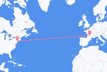 Flights from from New York to Brive-la-gaillarde