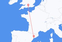 Flights from Reus, Spain to Southampton, the United Kingdom