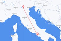 Flyrejser fra Napoli, Italien til Verona, Italien