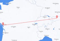 Flights from La Rochelle, France to Innsbruck, Austria