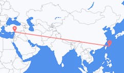 Flyrejser fra Miyakojima, Japan til Hatay Province, Tyrkiet