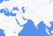 เที่ยวบิน จาก ทิรุวานันทปุรัม, อินเดีย ไปยัง กิเรซุน, ตุรกี