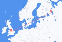 Flights from Petrozavodsk, Russia to Birmingham, the United Kingdom