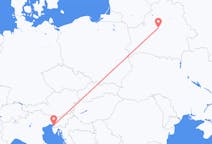 Flyreiser fra Minsk, Hviterussland til Trieste, Italia