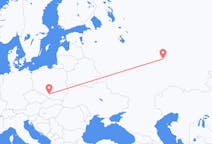 Voli from Kazan’, Russia to Katowice, Polonia