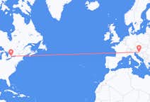 Flights from Toronto to Zagreb