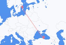 Loty z miasta Samsun do miasta Visby (Dania)