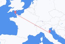 Flights from Alderney, Guernsey to Rimini, Italy