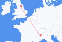 Flüge von Doncaster, England nach Turin, Italien