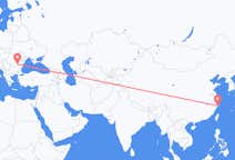 Flyg från Taizhou, Jiangsu, Kina till Bukarest, Rumänien