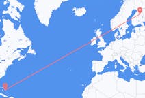Flights from Rock Sound, the Bahamas to Kajaani, Finland