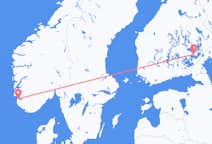 出发地 芬兰出发地 萨翁林纳目的地 挪威斯塔万格的航班