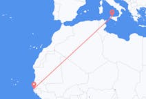 Flights from Banjul, the Gambia to Palermo, Italy