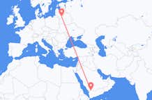 Flights from Najran to Vilnius