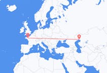 Flights from Atyrau, Kazakhstan to Rennes, France