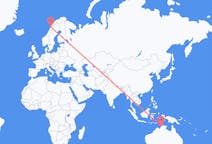 Flights from Darwin, Australia to Bodø, Norway