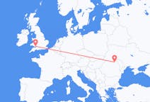 Flyrejser fra Suceava, Rumænien til Cardiff, Wales