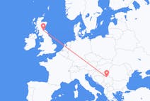 Flyrejser fra Edinburgh til Beograd