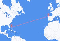 Flyg från Marsh Harbour, Bahamas till La Coruña, Spanien