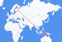 Flights from Darwin, Australia to Kajaani, Finland