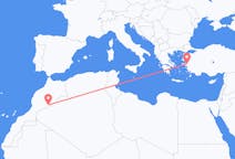 出发地 摩洛哥出发地 扎戈拉目的地 土耳其伊兹密尔的航班