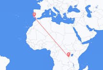Loty z Bużumbura, Burundi do Faraon, Portugalia